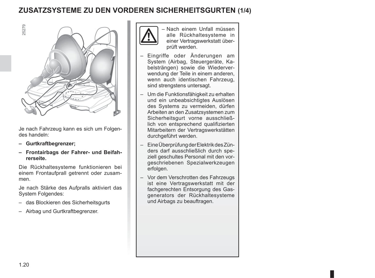 2013-2016 Dacia Logan/Logan MCV Owner's Manual | German