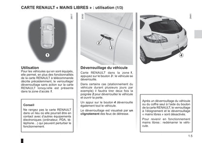 2015-2016 Renault Mégane Owner's Manual | French