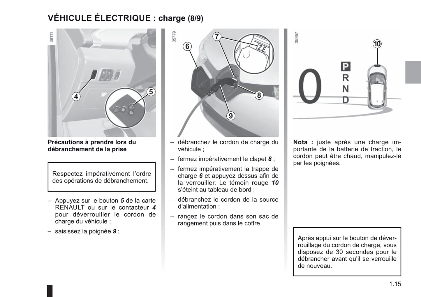 2018-2019 Renault Zoe Bedienungsanleitung | Französisch