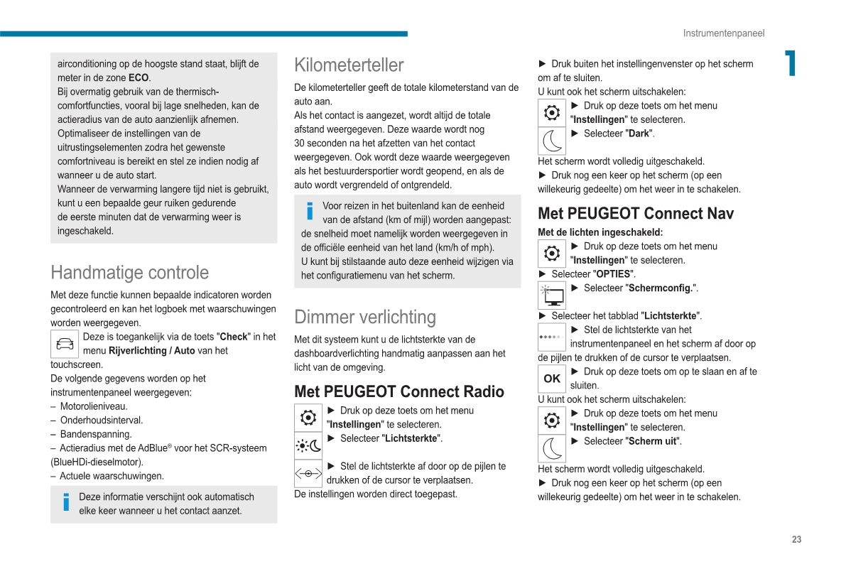 2020-2023 Peugeot 2008 / e-2008 Owner's Manual | Dutch