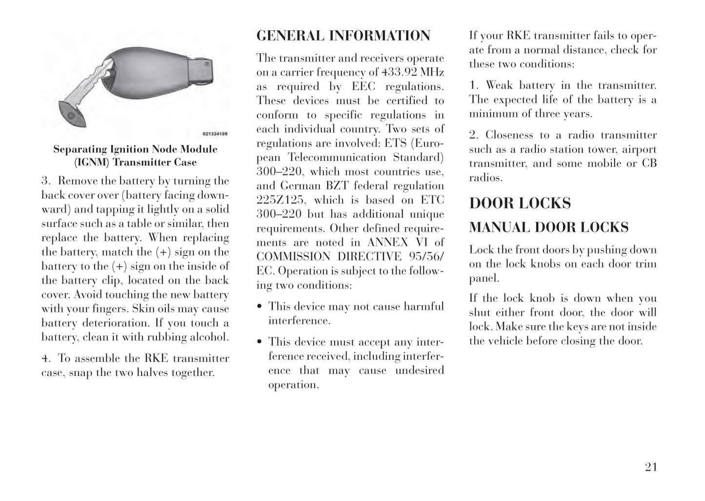 2011-2016 Lancia Voyager Owner's Manual | English
