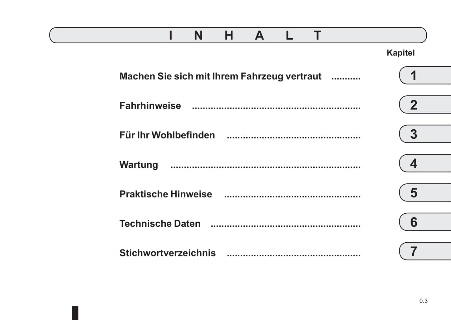 2016-2017 Renault Mégane Owner's Manual | German