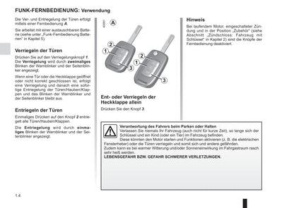 2016-2017 Renault Mégane Owner's Manual | German