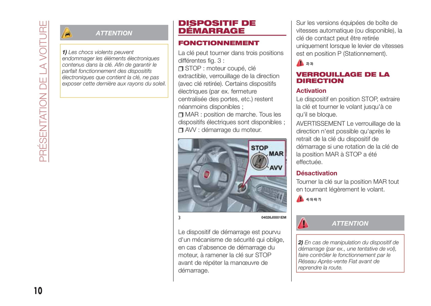 2017-2018 Fiat Tipo Bedienungsanleitung | Französisch