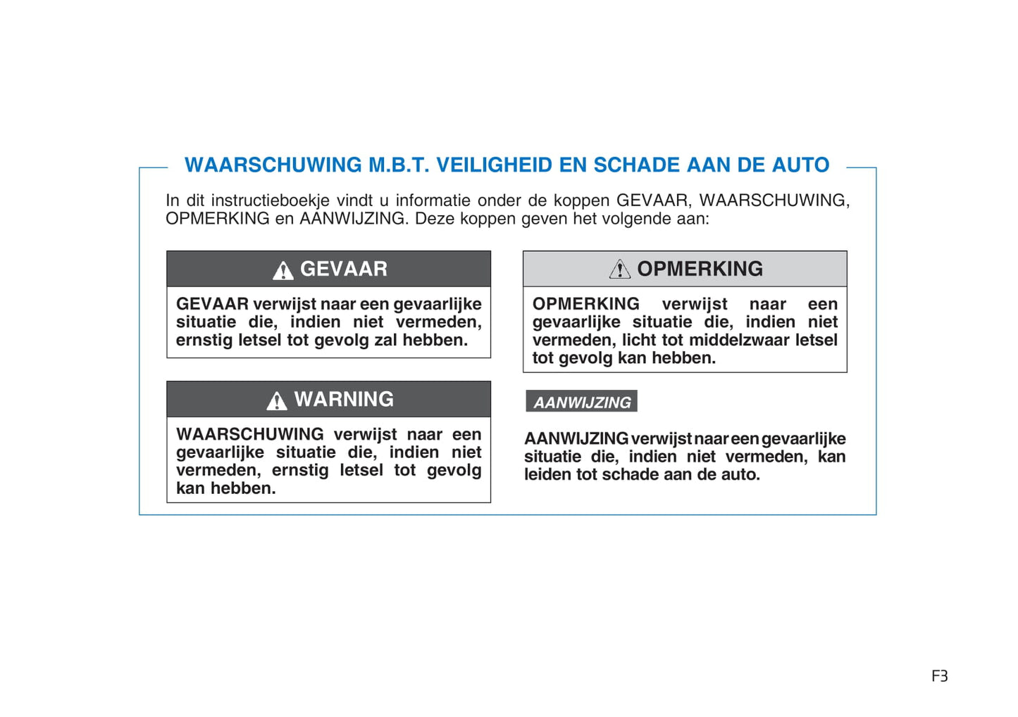 2020-2021 Hyundai Nexo Bedienungsanleitung | Niederländisch