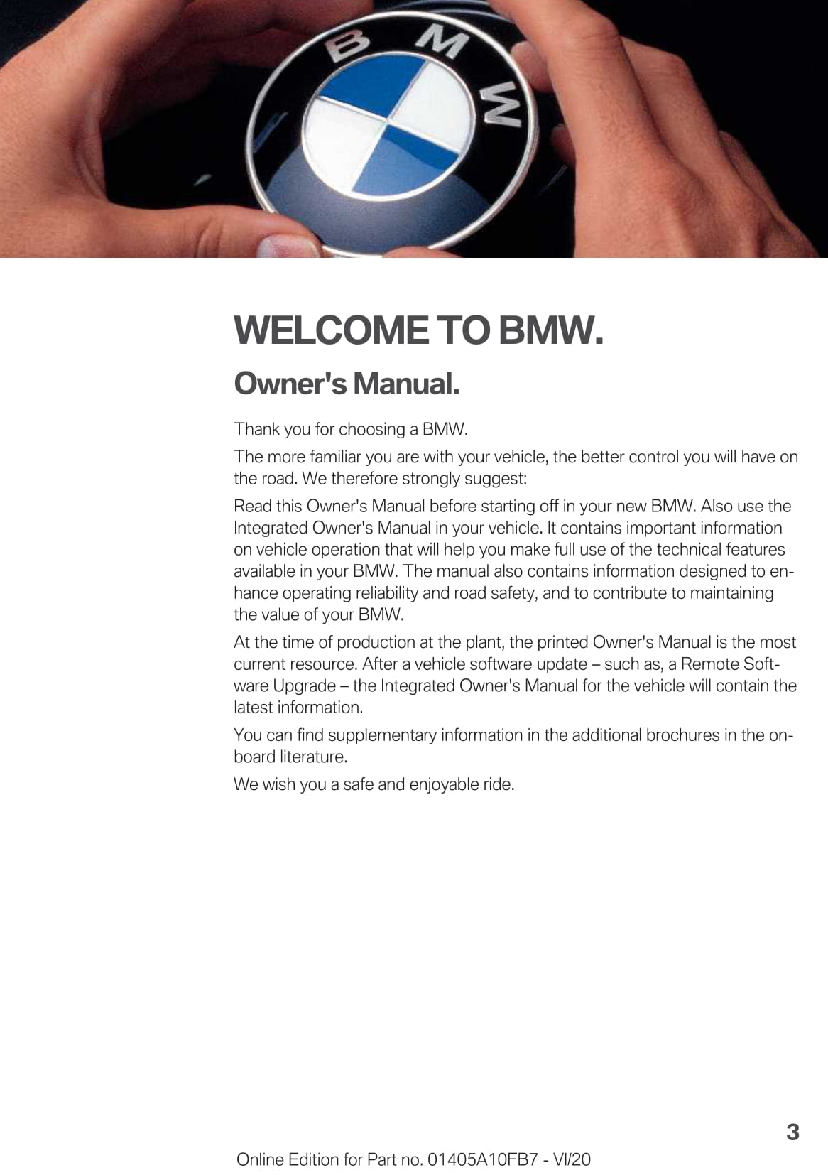 2021 BMW X5 Bedienungsanleitung | Englisch