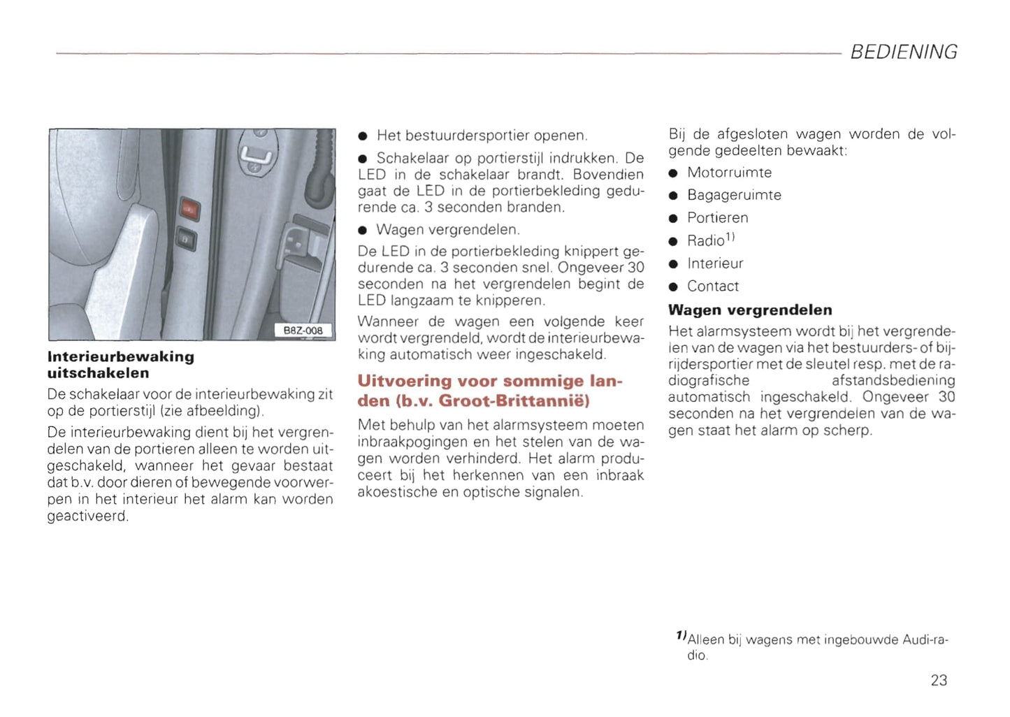 2000-2008 Audi A2 Owner's Manual | Dutch