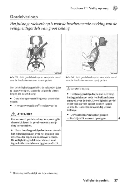 2003-2009 Volkswagen Multivan/Transporter Owner's Manual | Dutch