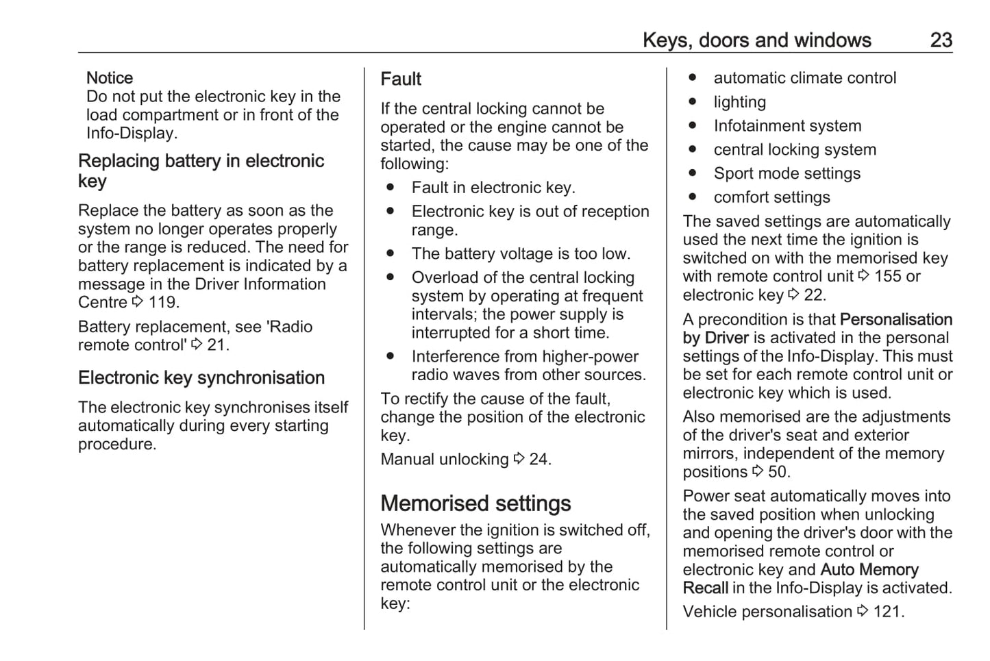 2016-2017 Vauxhall Insignia Owner's Manual | English