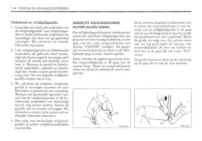 2004-2010 Chevrolet Nubira/Nubira Wagon Owner's Manual | Dutch