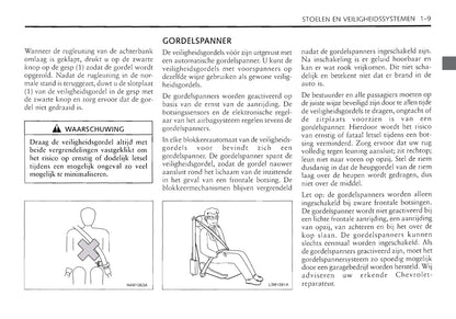 2004-2010 Chevrolet Nubira/Nubira Wagon Owner's Manual | Dutch