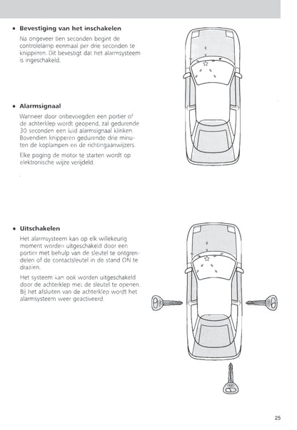 1993-1997 Ford Probe Owner's Manual | Dutch