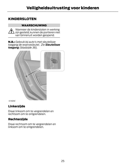 2014-2015 Ford EcoSport Owner's Manual | Dutch