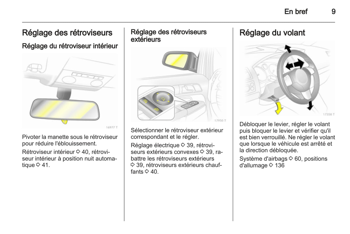 2010-2011 Opel Zafira Owner's Manual | French