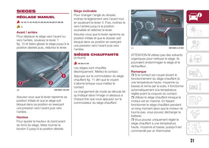 2018-2019 Fiat 124 Spider Bedienungsanleitung | Französisch