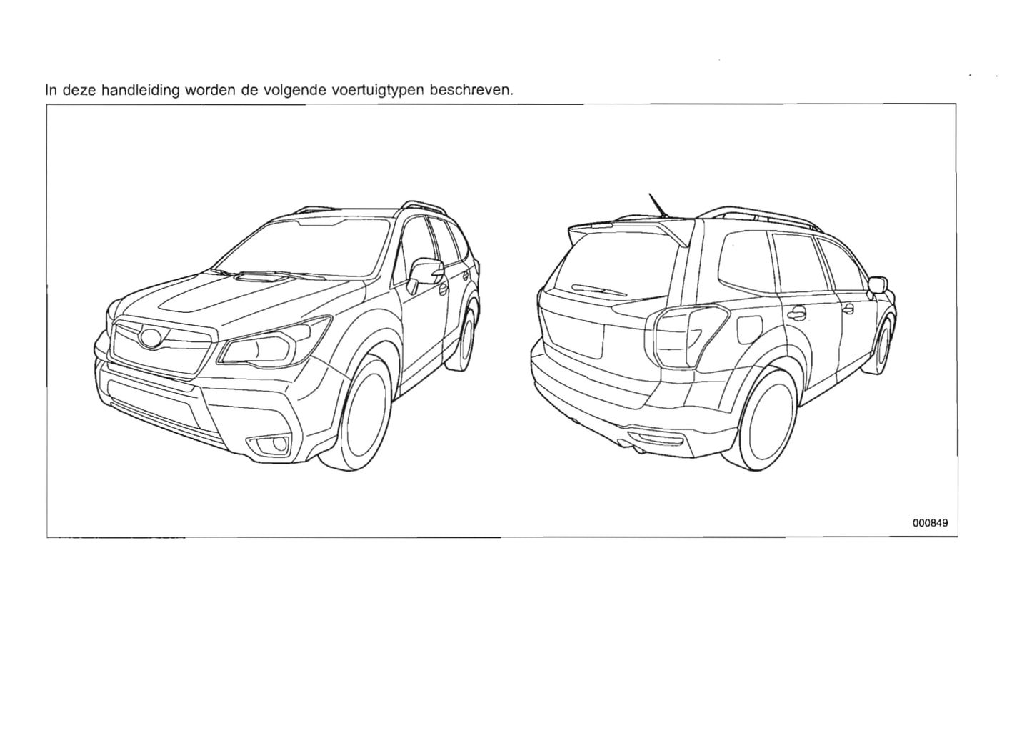 2013-2014 Subaru Forester Owner's Manual | Dutch