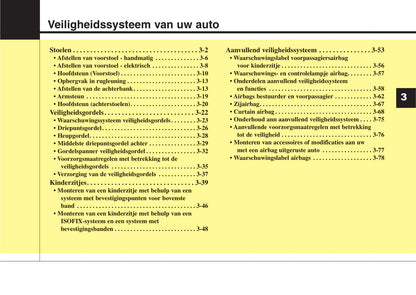 2015-2016 Kia Carens Owner's Manual | Dutch