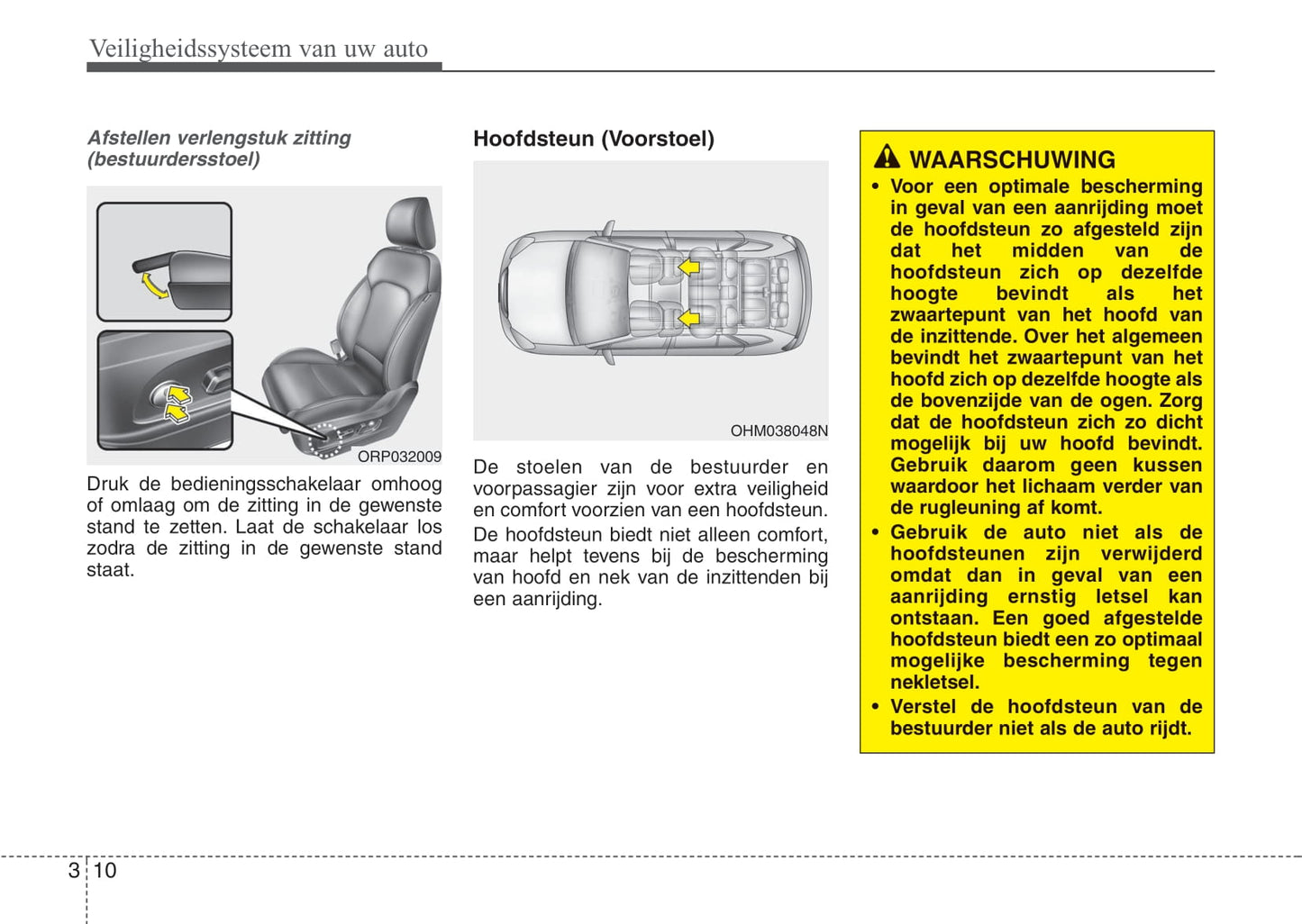 2015-2016 Kia Carens Owner's Manual | Dutch