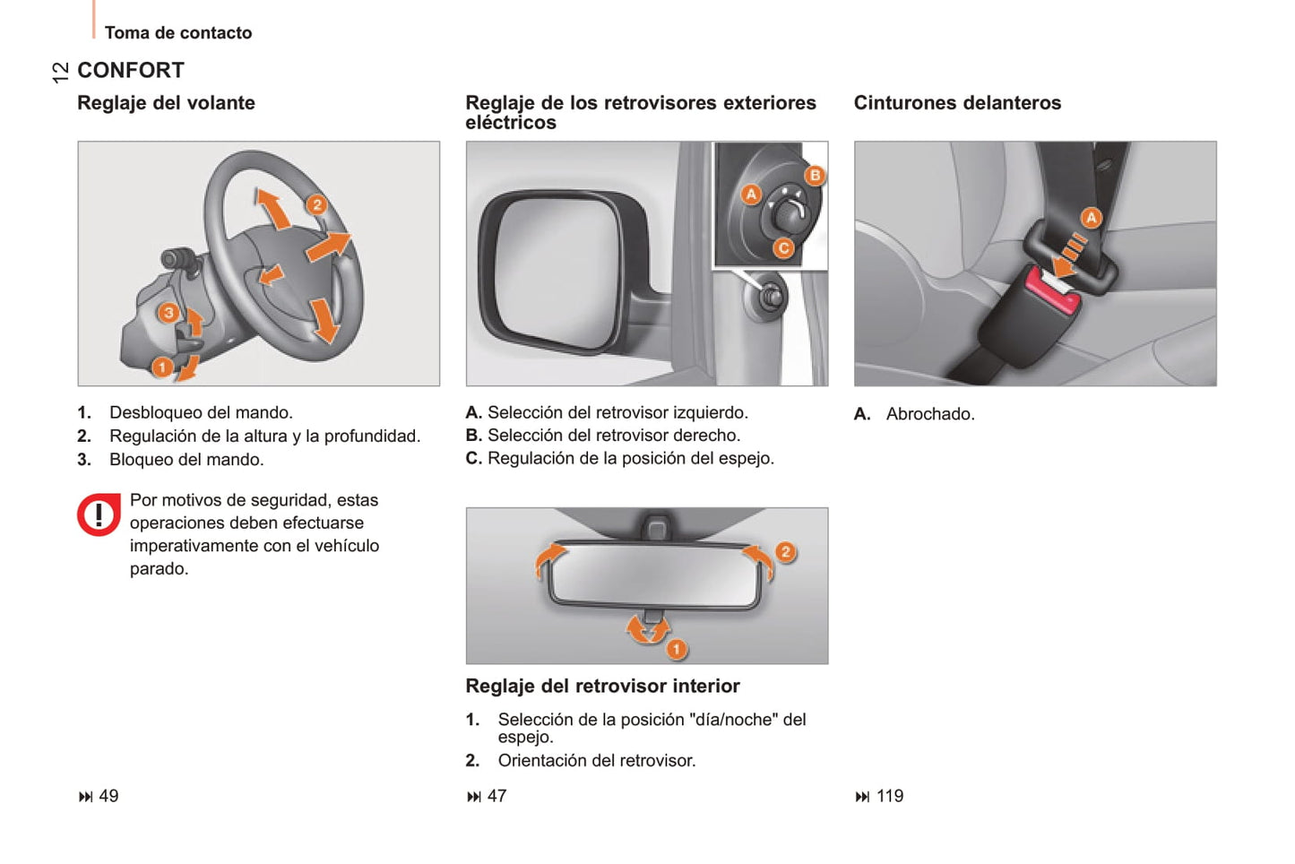 2014 Peugeot Bipper/Bipper Tepee Owner's Manual | Spanish