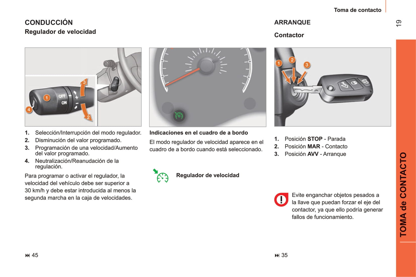 2014 Peugeot Bipper/Bipper Tepee Owner's Manual | Spanish