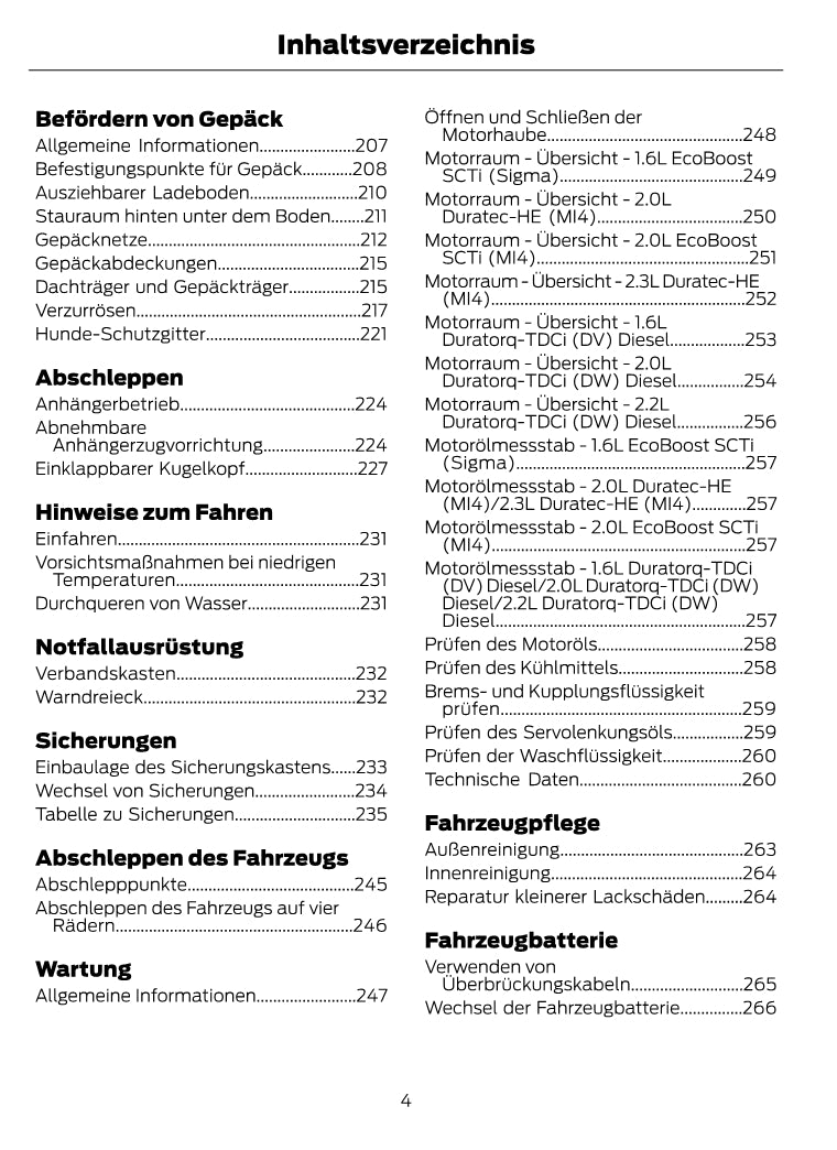 1997-2008 Ford Ka Bedienungsanleitung | Deutsch