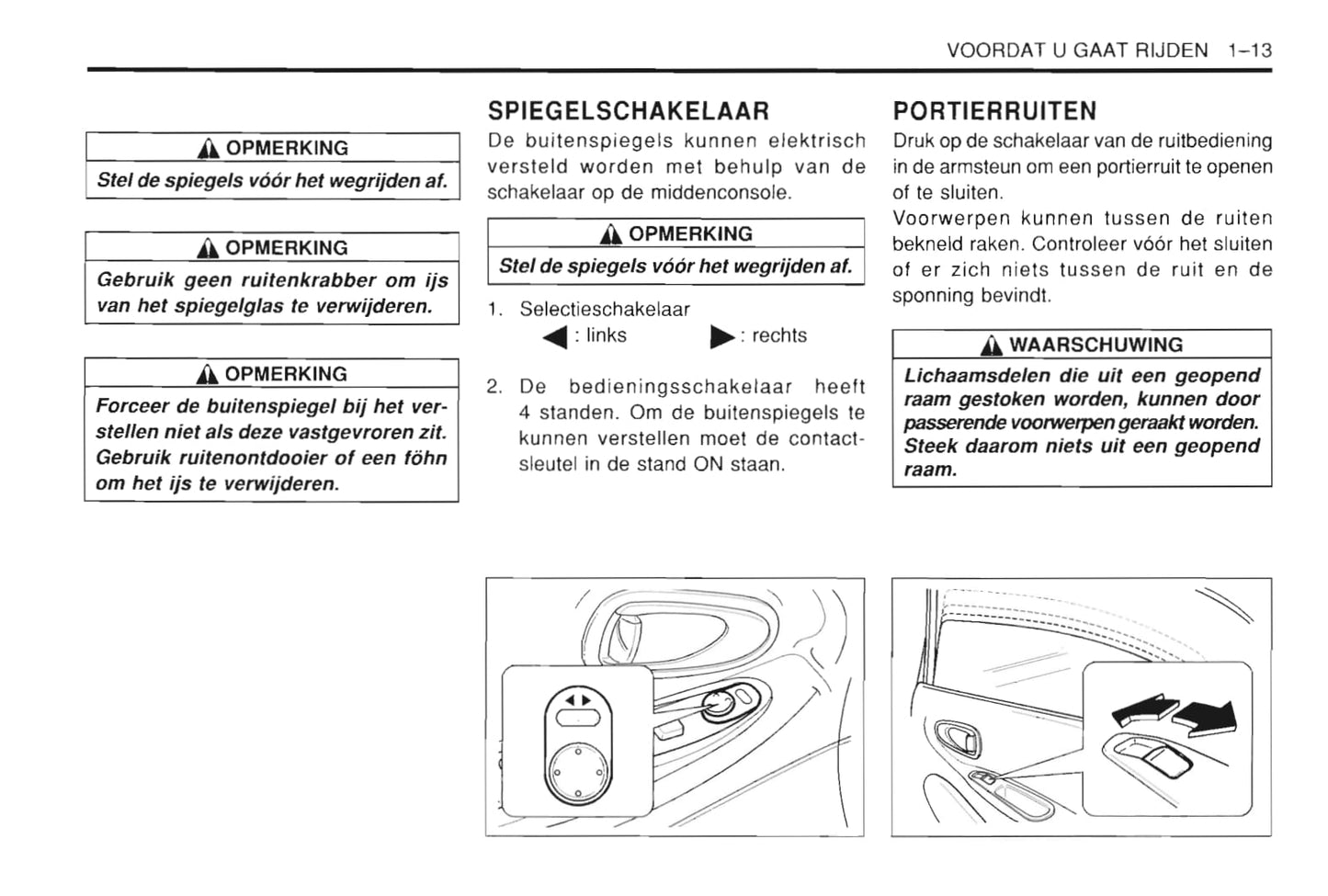 1997-2002 Daewoo Leganza Owner's Manual | Dutch