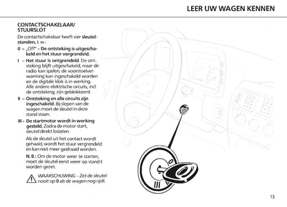 1986-1990 Ford Escort/Escort Van/Escort Express Owner's Manual | Dutch