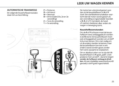 1986-1990 Ford Escort/Escort Van/Escort Express Owner's Manual | Dutch