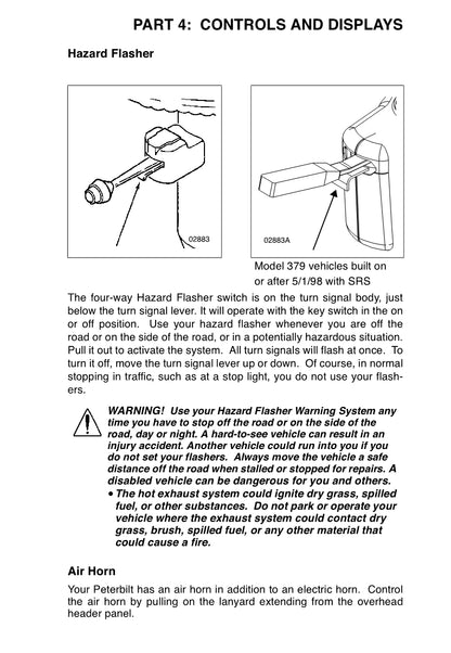 Peterbilt Operator's Owner's Manual