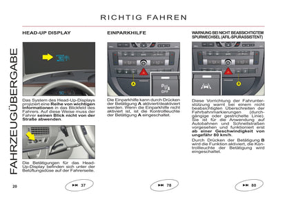 2011-2012 Citroën C6 Bedienungsanleitung | Deutsch