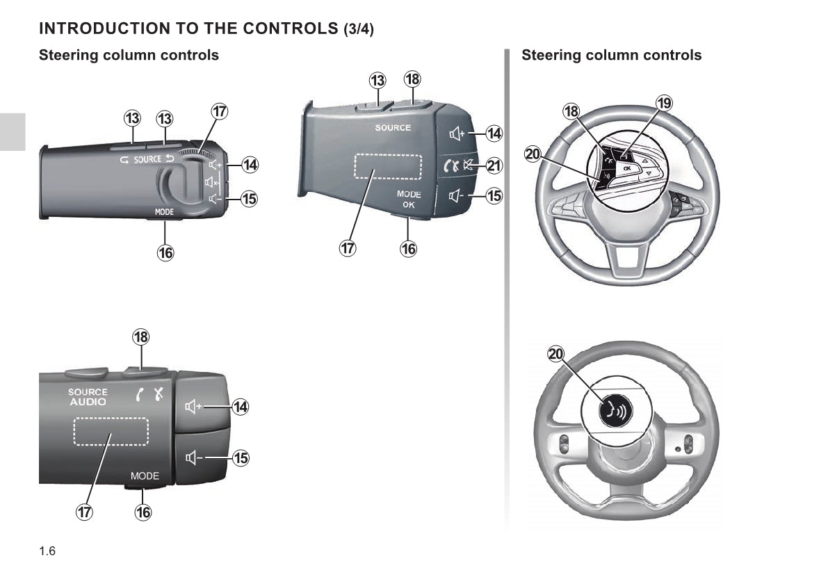 2020 - 2023 Renault Easy Connect Infotainment Manual | English