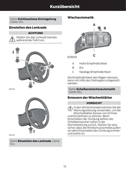 2011-2012 Ford Galaxy/S-Max Bedienungsanleitung | Deutsch