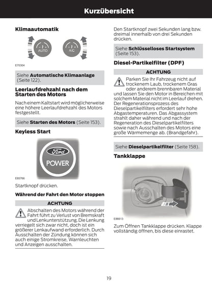 2011-2012 Ford Galaxy/S-Max Bedienungsanleitung | Deutsch