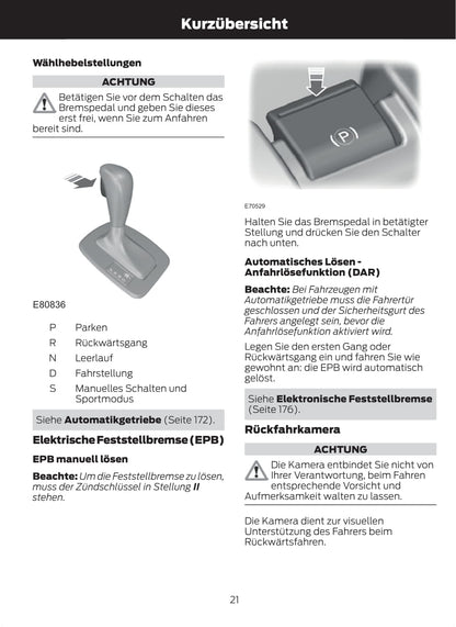 2011-2012 Ford Galaxy/S-Max Bedienungsanleitung | Deutsch