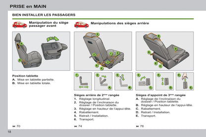 2012-2014 Peugeot 308 Owner's Manual | French