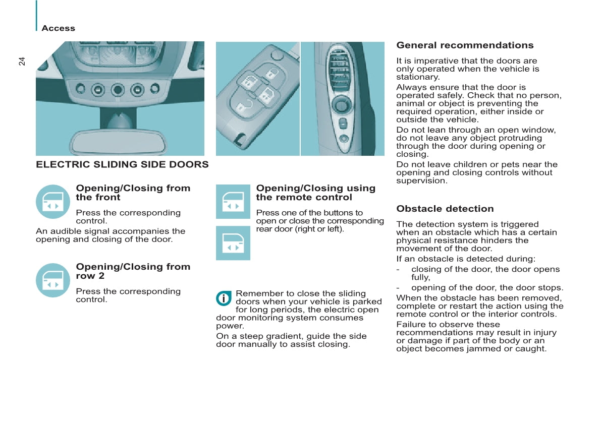 2013-2014 Peugeot 807 Owner's Manual | English