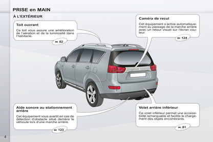 2011-2012 Peugeot 4007 Owner's Manual | French