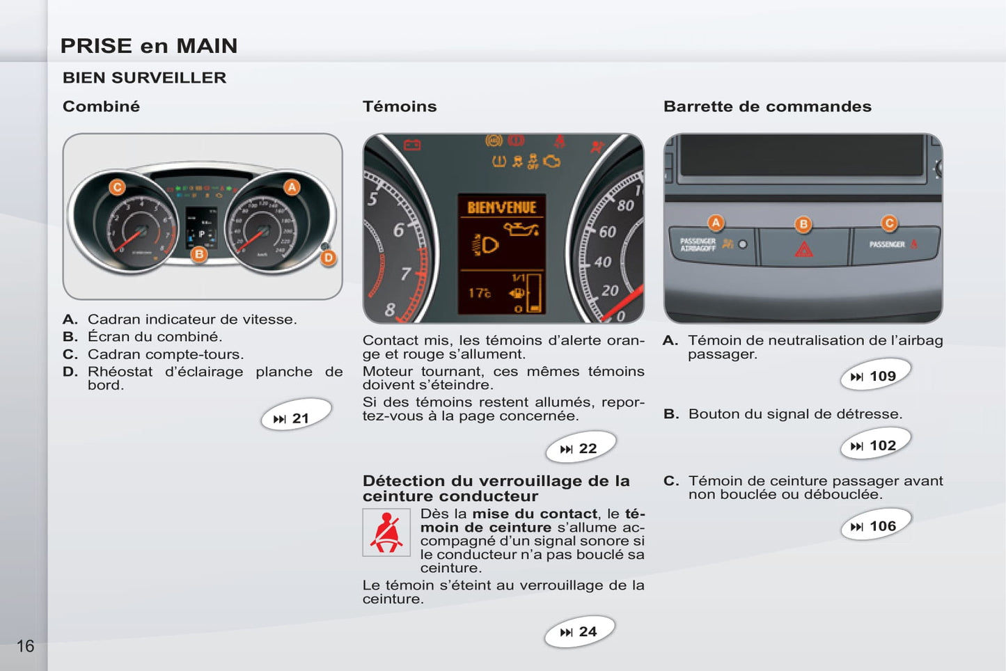 2011-2012 Peugeot 4007 Owner's Manual | French