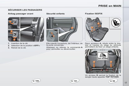 2011-2012 Peugeot 4007 Owner's Manual | French