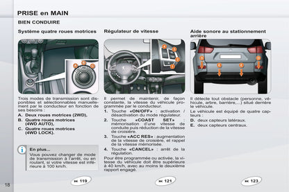 2011-2012 Peugeot 4007 Owner's Manual | French