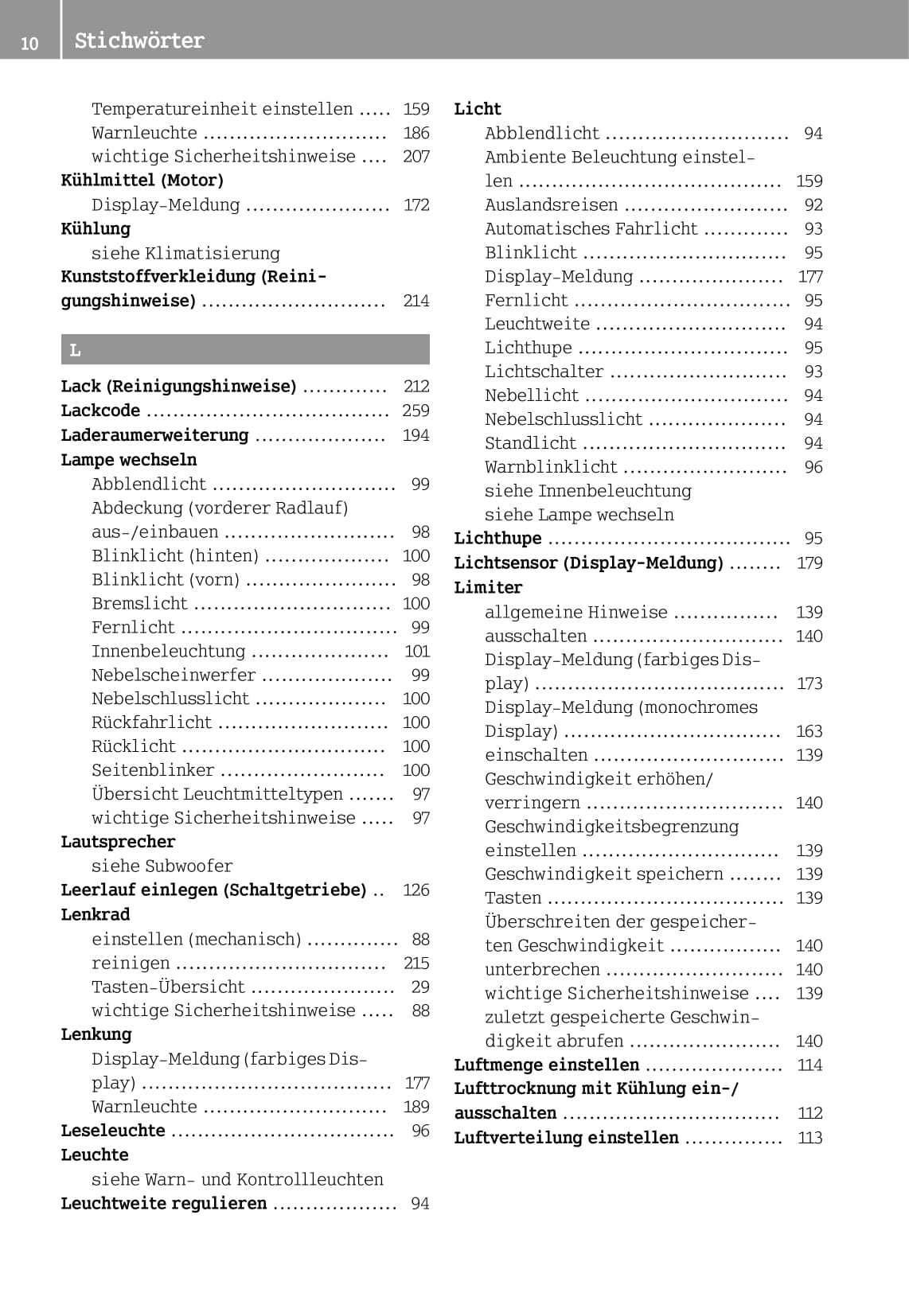 2014-2016 Smart Forfour Owner's Manual | German