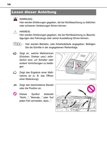 2019-2020 Toyota Hilux Owner's Manual | German