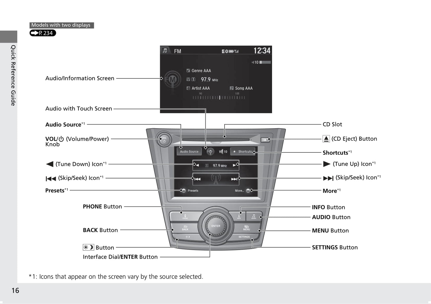 2016 Honda Odyssey Owner's Manual | English