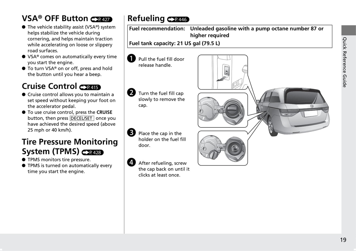 2016 Honda Odyssey Owner's Manual | English