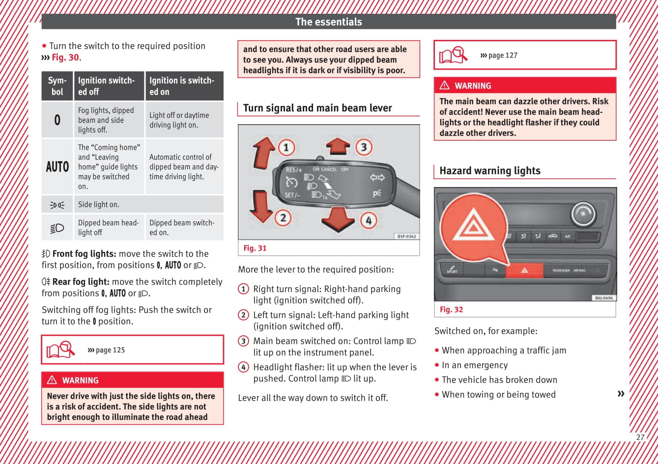 2015-2016 Seat Ibiza Owner's Manual | English