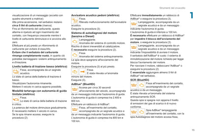 2020-2023 Peugeot 2008/e-2008 Owner's Manual | Italian