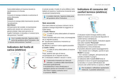 2020-2023 Peugeot 2008/e-2008 Owner's Manual | Italian