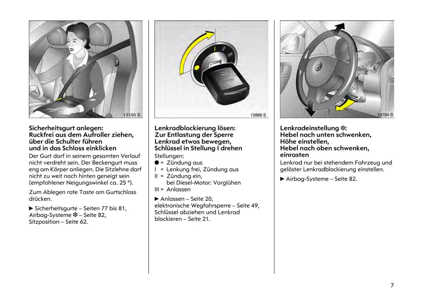 2003-2006 Opel Combo/Corsa Bedienungsanleitung | Deutsch