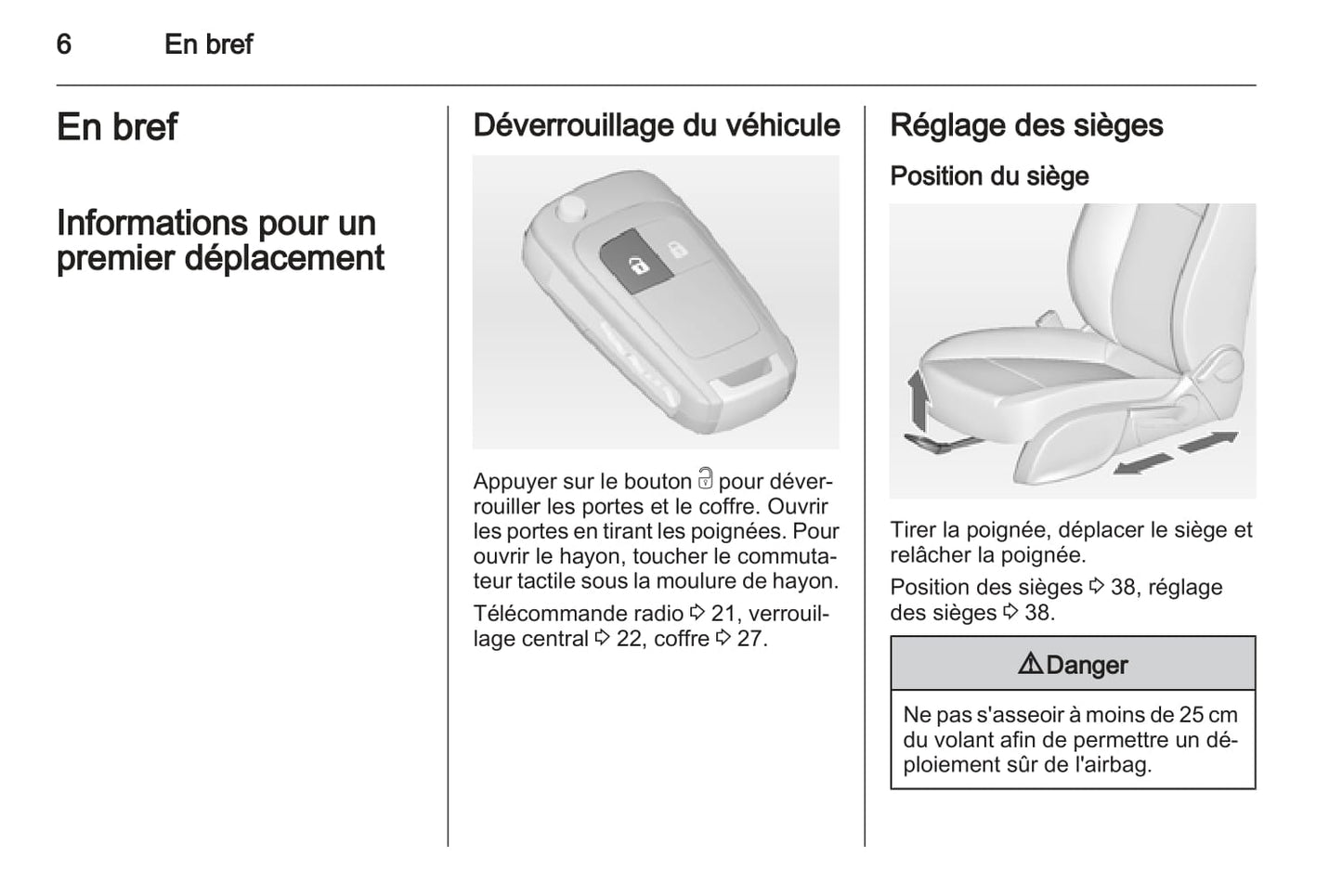 2012-2013 Opel Meriva Owner's Manual | French