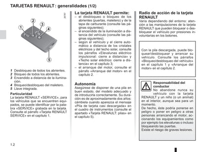 2014-2015 Renault Laguna/Laguna Coupé Bedienungsanleitung | Spanisch